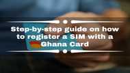 Step-by-step guide on how to register a SIM with a Ghana Card