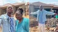 Proud son puts smiles on mom's face, fulfils promise made to her by building her a home