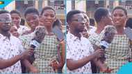 Ofoase Kokoben SHS student explains why the headmistress must be removed, video trends