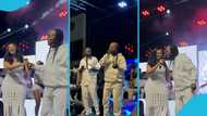 Serwaa Amihere shows Daddy Lumba love, performs on stage with him