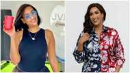 Juliet Ibrahim rallies behind the Black Stars, drops stunning photos with the Ghana flag, fans react