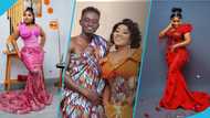 Lil Win's wife rocks 3 corseted gowns for her birthday photoshoot: "You’re the wife every guy dreams of"