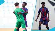 Barcelona to elevate 18-year-old Ghanaian defender after impressing technical team