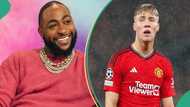 UCL: Davido teases Manchester United fans after 4-3 defeat to FC Copenhagen, peeps react