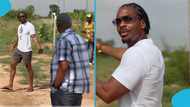 Man travels to Ghana to inspect land he bought while overseas, his reaction goes viral, video