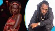 Wendy Shay mesmerised as Jamaican superstar Mavado sings her new song