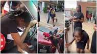 Lady screams loudly and cries after being surprised by her female boss with a Lexus car in viral clip