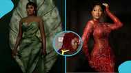 Drama erupts as Nana Akua Addo's supposed old red carpet photos resurface after Yvonne Nelson jab