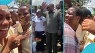 Kwabenya SHS students erupt in joy as President Mahama says hi to them, video sparks joy