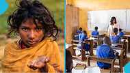 Young beggar who makes GH¢150 a day opens up about her dreams: "I want to go to school"