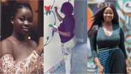 Photos: Meet Anita-pearl Ankor the Ghanaian female painter who can turn any given space into stunning art