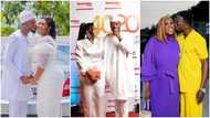 Ghanaian blogger Nkonkonsa and his gorgeous wife look perfect together in stunning outfits for their 4th wedding anniversary