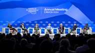 Davos free-trade champions fret over war, climate