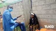 It's better than begging -25-year-old university graduate now shoe shiner says