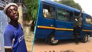 Ghanaian bus conductor brags about his daily earnings: "I make more than GH¢200 a day"