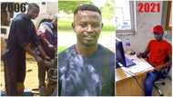 Man who became a mechanic in 2006 when there was no job makes it, now sits in good office