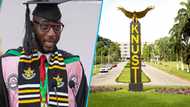 KNUST graduation: GH man Randy Asare emerges valedictorian of Institute of Distance Learning