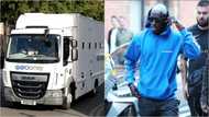 Man city star accused of molesting 3 women arrives court in prison van