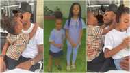 André Ayew poses with his beautiful daughters in adorable family photos
