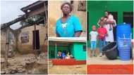 Mom of twins living in deathtrap sheds tears of joy as she moves into renovated house; many react to emotional video