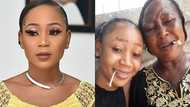 “Forgive my daughter o! have mercy o! - Akuapem Poloo’s mother wails in new video; son in state of shock