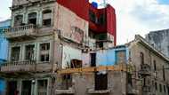 In Cuba: sleeping fully clothed in case of building collapse