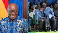 President Akuffo-Addo reunites with his Kinbu SHS classmate after70yrs