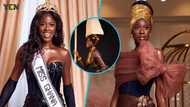 Ghana's Miriam Xorlasi wins over the audience with her classy kente dress at Miss World 2024 festival night