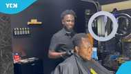 GH Barber who has trimmed hair for Wizkid, Sarkodie, Stonebwoy earns GH¢300k monthly in the USA