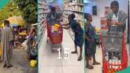 Woman melts hearts during 30-second shopping spree as she picks only items for her baby