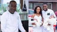 Kennedy Osei's wife sends heartfelt birthday message to Despite, shows newly born twins