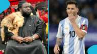 Ajagurajah sparks debate with wild Lionel Messi GOAT allegation (Video)