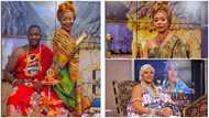 United Showbiz: Stephanie Benson, MzGee, John Dumelo and other stun in colourful kente outfits