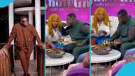 Oheneba Jude eats fufu with Nana Ama McBrown on live TV