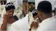 Beautiful bride cries as she recounts how groom supported her when no one did in emotional video