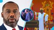 NAPO bows and shows deep respect after meeting Mahama, video confuses Ghanaians