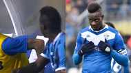 Mario Balotelli goes into full-blown meltdown after being subbed off early.