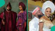 Lady gets beautiful tattoo to celebrate Chivido wedding: “Even Davido no get Chioma tattoo”