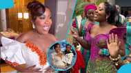 Kwatemaa Andoh makes first public appearance with her son at her star-studded wedding
