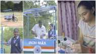 14-year-old girl invents solar-powered ironing cart, better than electric & charcoal irons