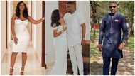 Dumelo's wife drops 5 romantic photos; showers him with sweet words on his birthday