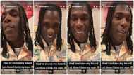 African Giant turn princess: Burna Boy shaves off beards, flaunts new look in video