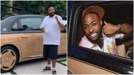 DJ Khaled sparks reactions as he flaunts his 2023 Maybach, similar to Davido's: "We have this in Africa"