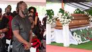 Actor Eddie Nartey shares emotional photos and message to his late wife after her burial