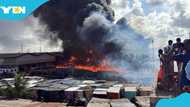 Scary fire breaks out at North industrial area in Accra