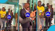 Man ignores Akufo-Addo and walks past him at Alisa hotel after NPP NEC meeting