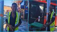 75-year-old Ghanaian waste collector abroad said his doctor-friends in Ghana ask him for money and other items