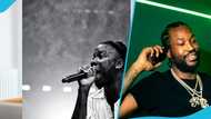 Stonebwoy and Meek Mill link up for a possible collaboration: "We gonna make it happen"