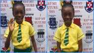 Ghanaian girl wears uniform of Wesley Girls to school, speaks fluent English, her interview trends