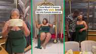 Lady throws big birthday party with plenty food bu only 8 friends show up, she gets emotional in video